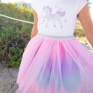 Unicorn Tulle Dress for Kids